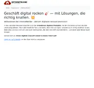 Kleine Seitenvorschau von internetbleibe-server.de