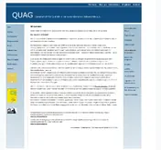 Kleine Seitenvorschau von quag.de
