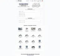 Kleine Seitenvorschau von ersatzteile-husqvarna.de