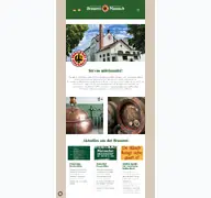 Kleine Seitenvorschau von brauerei-maisach.de