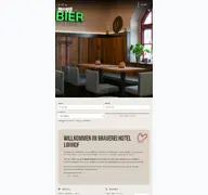 Kleine Seitenvorschau von brauereigasthauslohhof.de