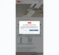 Kleine Seitenvorschau von ersatzteile.veluxshop.de