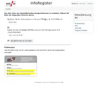 Kleine Seitenvorschau von inforegister.zas.admin.ch