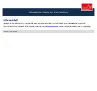 Kleine Seitenvorschau von online-service2.nuernberg.de