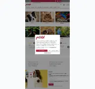 Kleine Seitenvorschau von petotal.de