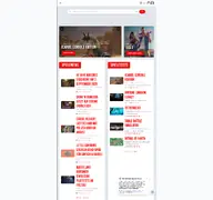 Kleine Seitenvorschau von spielemagazin.de