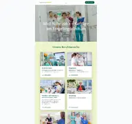Kleine Seitenvorschau von erzgebirgsklinikum.career.softgarden.de