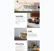 Kleine Seitenvorschau von cafe-florentina-murnau.de