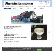 Kleine Seitenvorschau von mausefallenmuseum.de