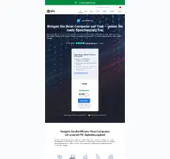 Kleine Seitenvorschau von tuneup.de