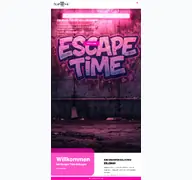 Kleine Seitenvorschau von escapetime-erlangen.de