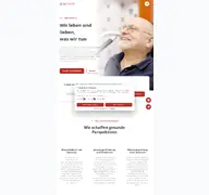 Kleine Seitenvorschau von wicker.de
