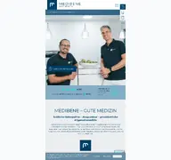 Kleine Seitenvorschau von medibene.de