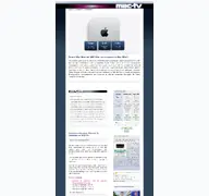 Kleine Seitenvorschau von mac-tv.de