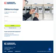 Kleine Seitenvorschau von zaehlermontage.hamburger-energienetze.de