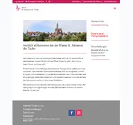 Kleine Seitenvorschau von pfarrei-nabburg.de