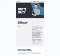 Kleine Seitenvorschau von direct.onesty.de