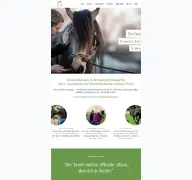 Kleine Seitenvorschau von fitte-pferde.de