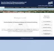 Kleine Seitenvorschau von zwag-ghc.de