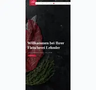 Kleine Seitenvorschau von fleischerei-lehmler.de