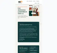 Kleine Seitenvorschau von djk-lenkerbeck.de