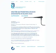 Kleine Seitenvorschau von gastroenterologen-salewa-haus.de