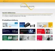 Kleine Seitenvorschau von eshop.schlegel-gruppe.de