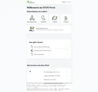 Kleine Seitenvorschau von portal.svlfg.de