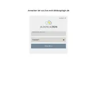 Kleine Seitenvorschau von sso.mein.bildungslogin.de