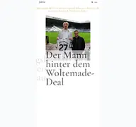 Kleine Seitenvorschau von faktor-magazin.de