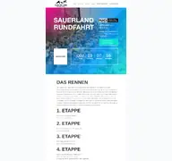 Kleine Seitenvorschau von sauerlandrundfahrt.de