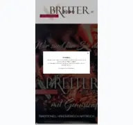 Kleine Seitenvorschau von baeckerei-breiter.de
