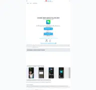 Kleine Seitenvorschau von esound-free-music-player.apkcafe.de