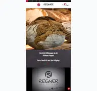 Kleine Seitenvorschau von baeckerei-regner.de