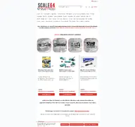 Kleine Seitenvorschau von scale64.de