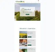 Kleine Seitenvorschau von uhlandhof.de
