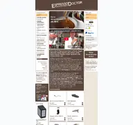 Kleine Seitenvorschau von espressomaschinendoctor.de