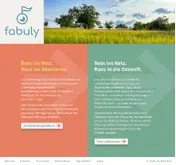 Kleine Seitenvorschau von fabuly.de