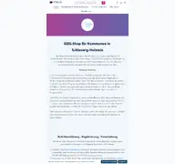 Kleine Seitenvorschau von shop-digitales.itvsh.de