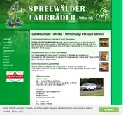 Kleine Seitenvorschau von spreewaelder-fahrraeder.de