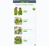 Kleine Seitenvorschau von pflegebetreuen.de
