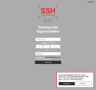 Kleine Seitenvorschau von ssh-hagelschaden.de
