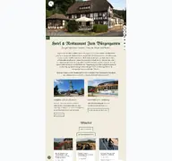 Kleine Seitenvorschau von hotel-zum-buergergarten.de