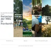 Kleine Seitenvorschau von freizeiten.mbg-frankenthal.de