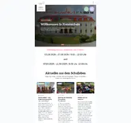 Kleine Seitenvorschau von freudenhain.de