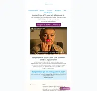 Kleine Seitenvorschau von pflege-dschungel.de