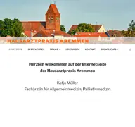 Kleine Seitenvorschau von hausarztpraxis-kremmen.de