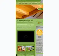 Kleine Seitenvorschau von estererhof.de