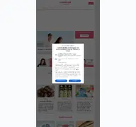 Kleine Seitenvorschau von mamiweb.de