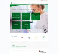 Kleine Seitenvorschau von hygium.de